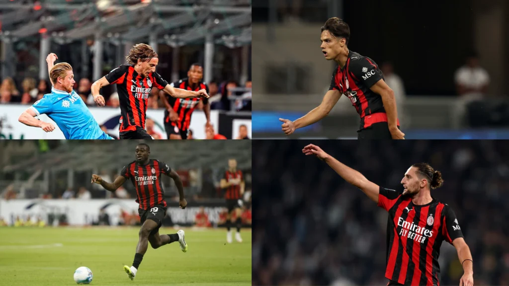 el mediocampo del milan
