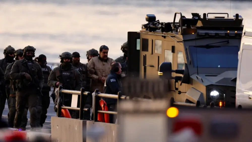 El juicio del siglo: Maduro comparece en Nueva York nicolas maduro trasladado corte estados unidos