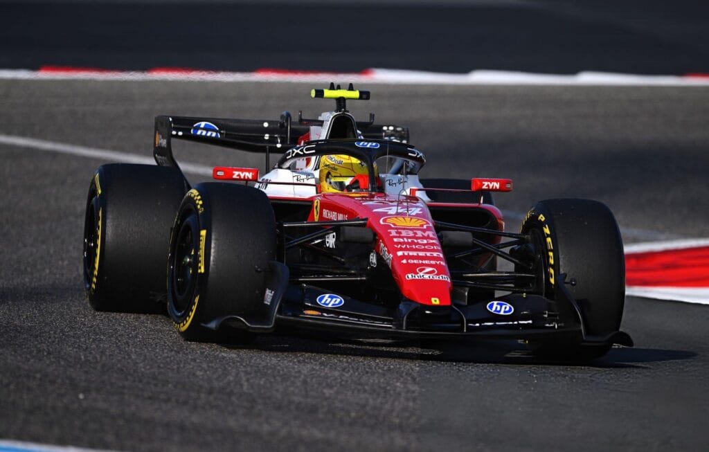 Ferrari en los test de Baréin