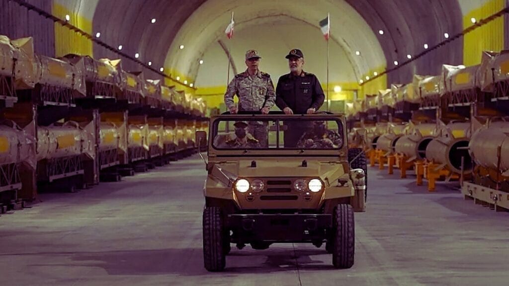 arsenal de guerra de Irán a 500 metros bajo tierra