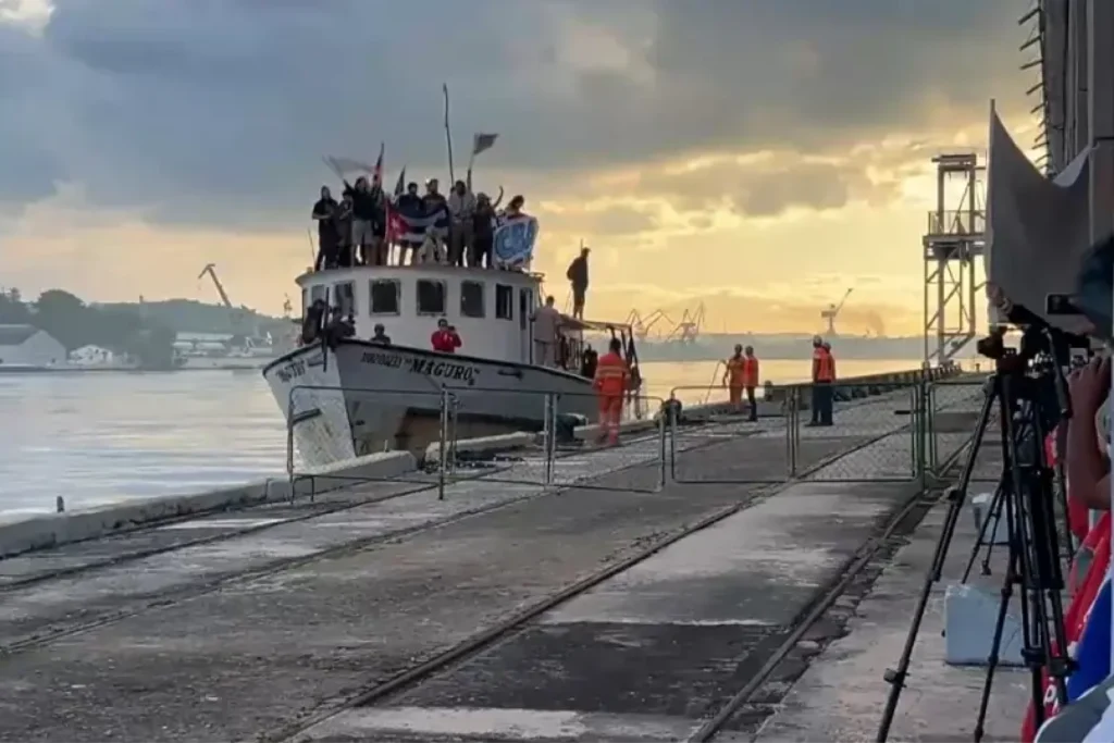 flotilla granma 2.0 llega a cuba