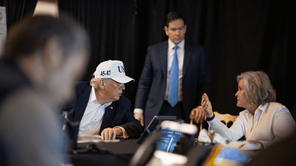 Donald Trump y Marco Rubio