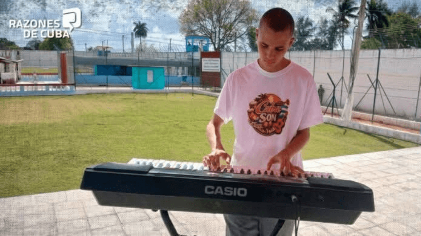 Jonathan David Muir Burgos, adolescente preso en una cárcel de adultos en Cuba