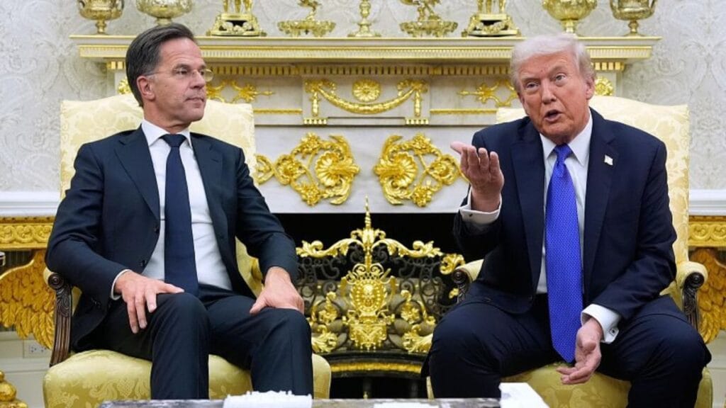 Donald Trump y Mark Rutte: Estados Unidos y la OTAN en tensiones