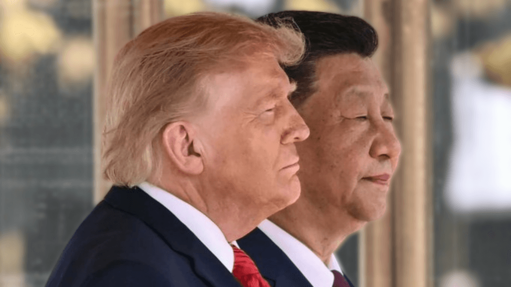 Trump y Xi Jinping en china