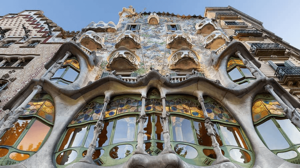 Casa Batlló en Barcelona, por Gaudí