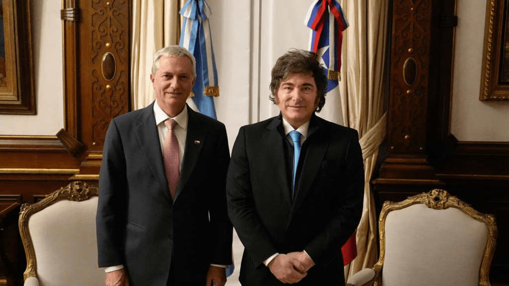 Milei y Kasta, presidente de argentina y presidente de chile
